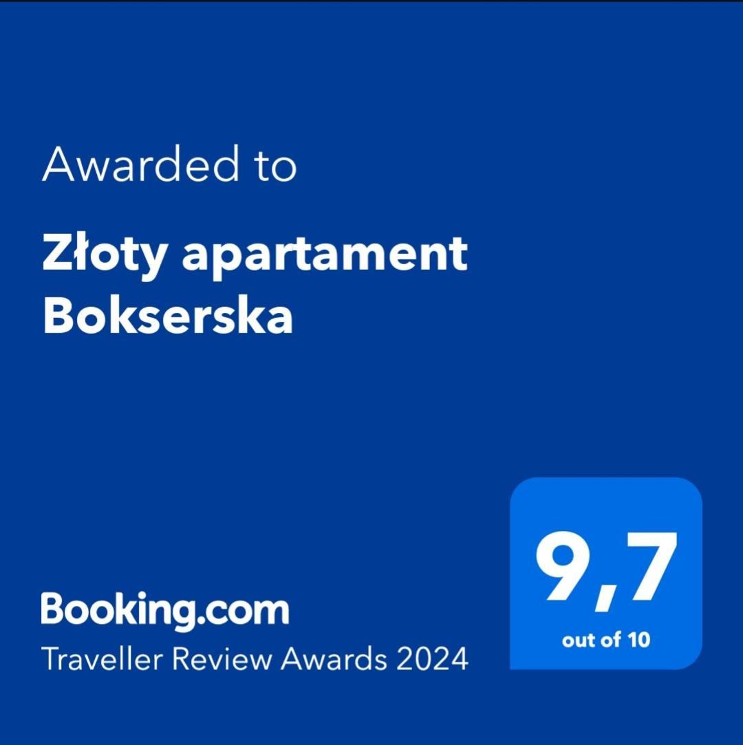 Zloty Apartament Bokserska Варшава Экстерьер фото